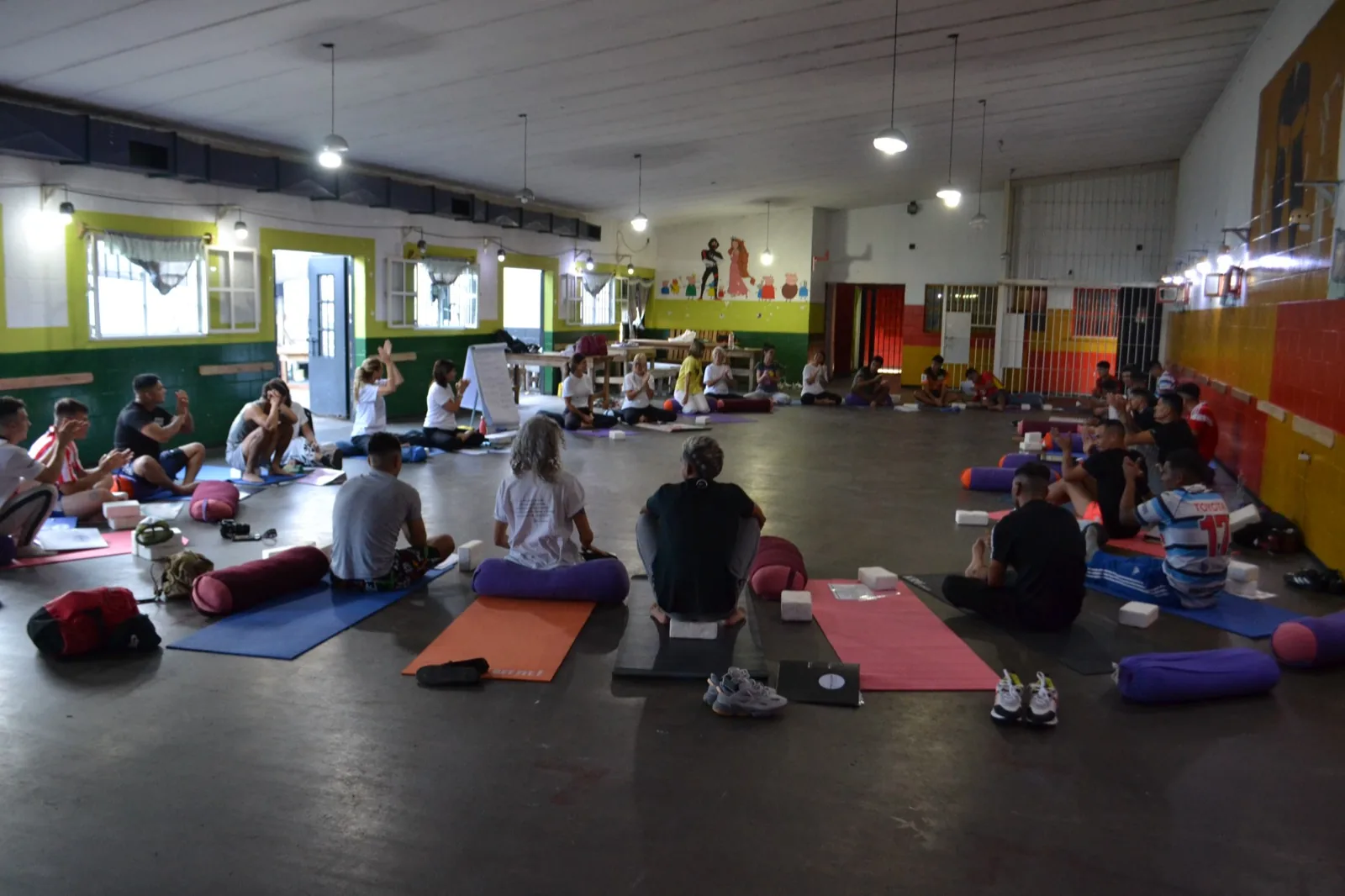 Ronda de práctica en el salón
